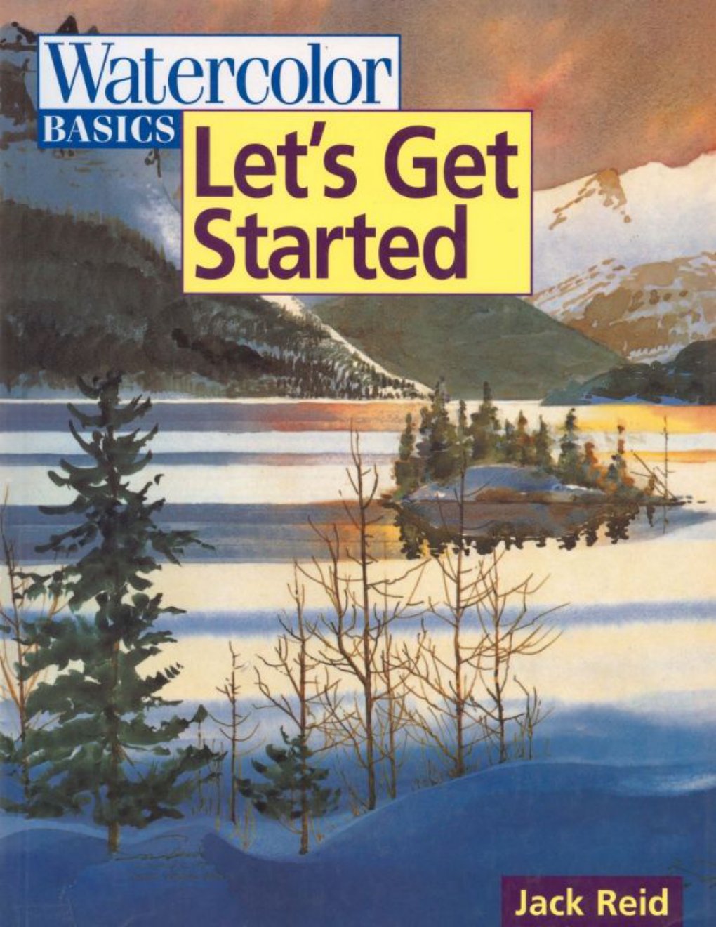 Cover of Watercolor Basics - Let's Get Started