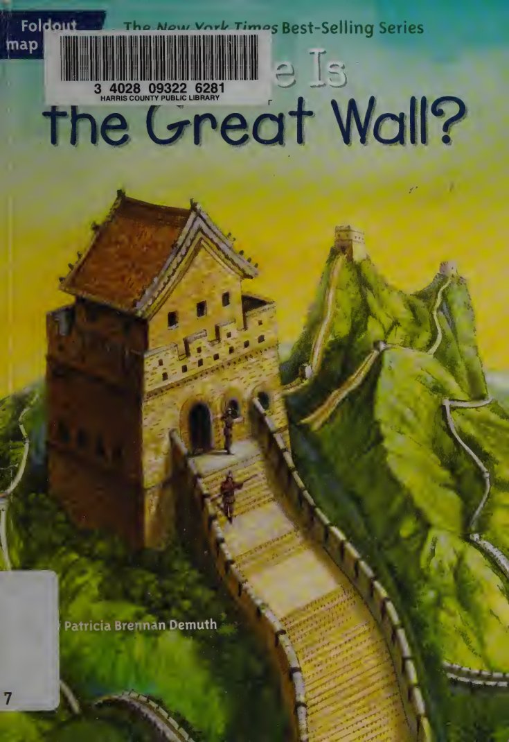 Cover of Where Is the Great Wall?