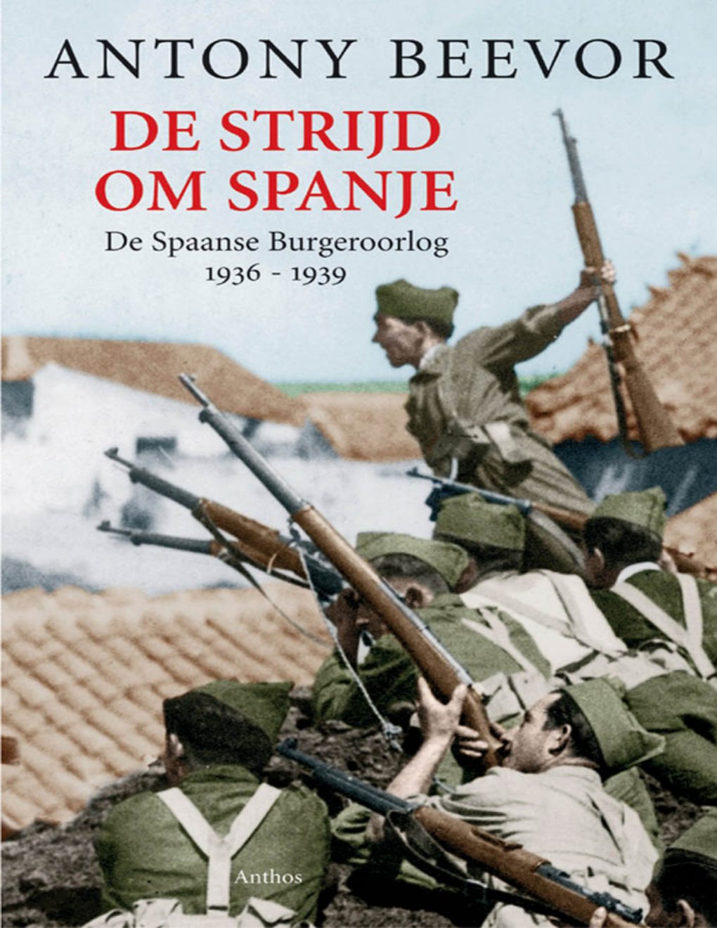 Cover of De strijd om spanje (1933)