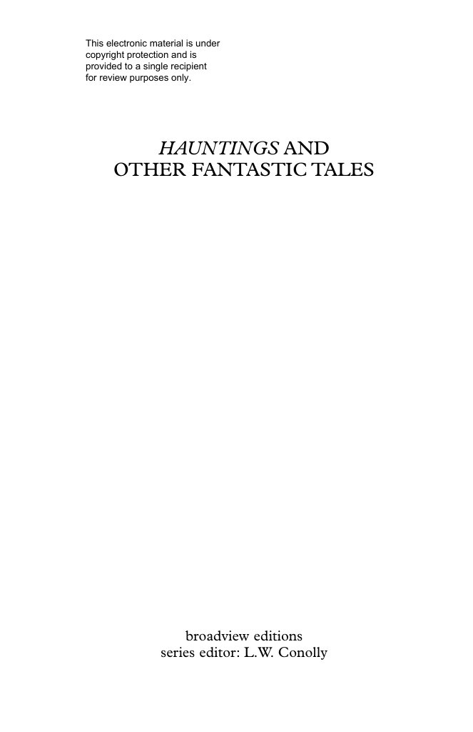 Cover of HAUNTINGS AND