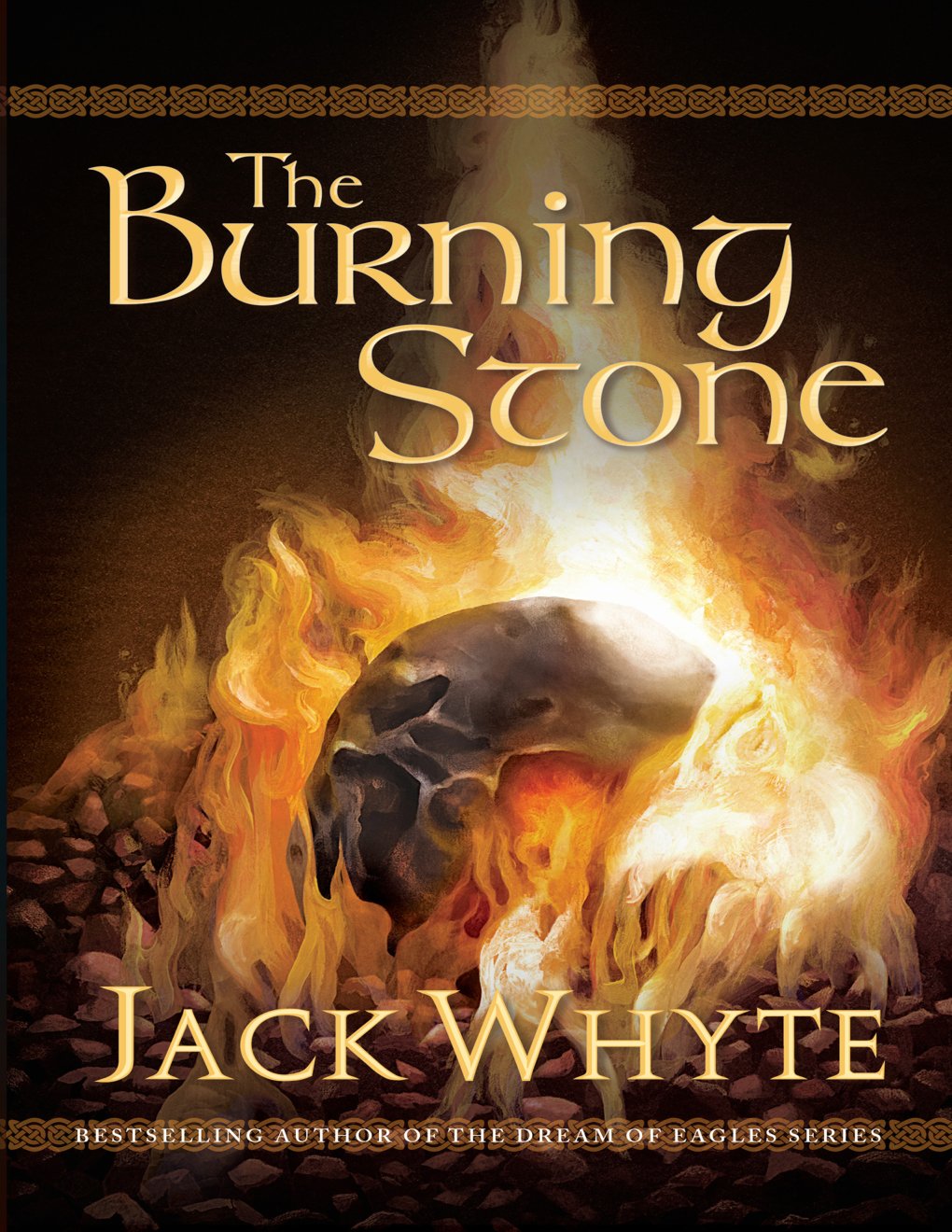 Cover of The Burning Stone (2018)