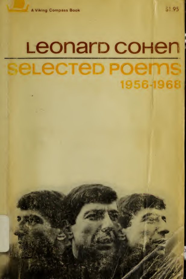Cover of Selected poems, 1956-1968