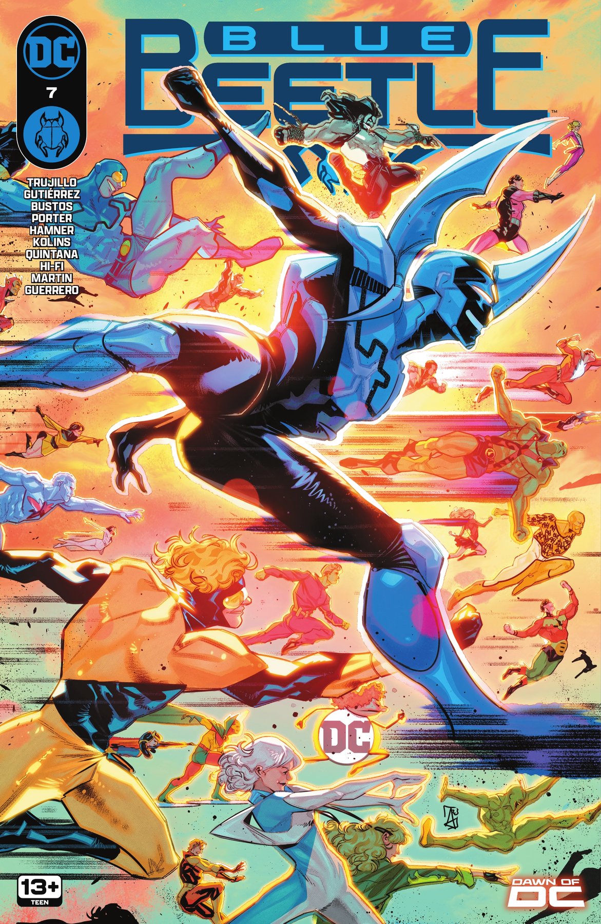 Cover of Blue Beetle #7