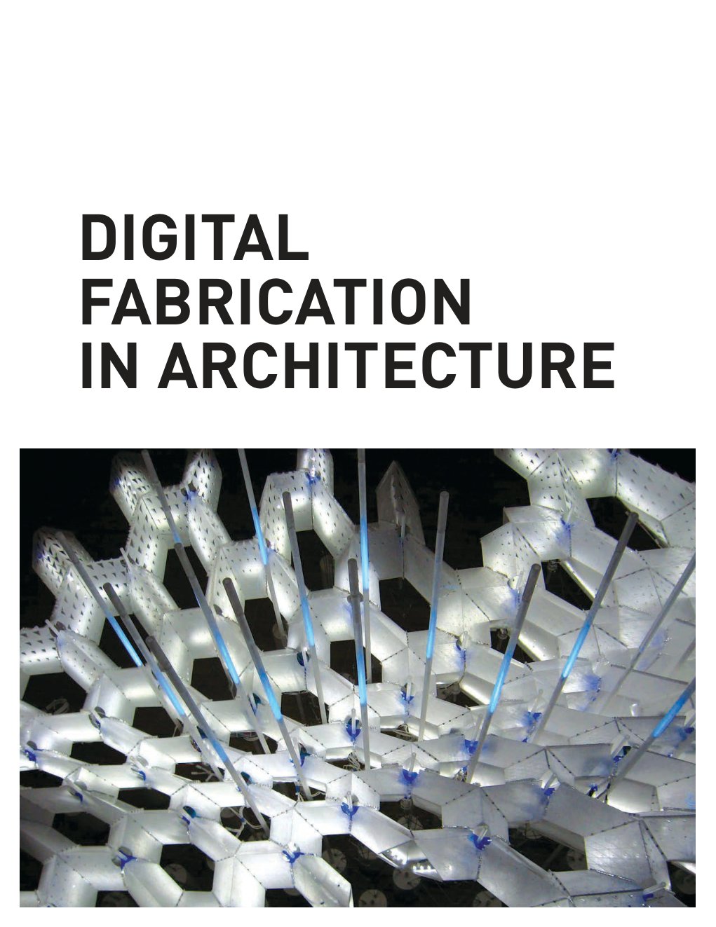 Cover of Digital Fabrication in Architecture