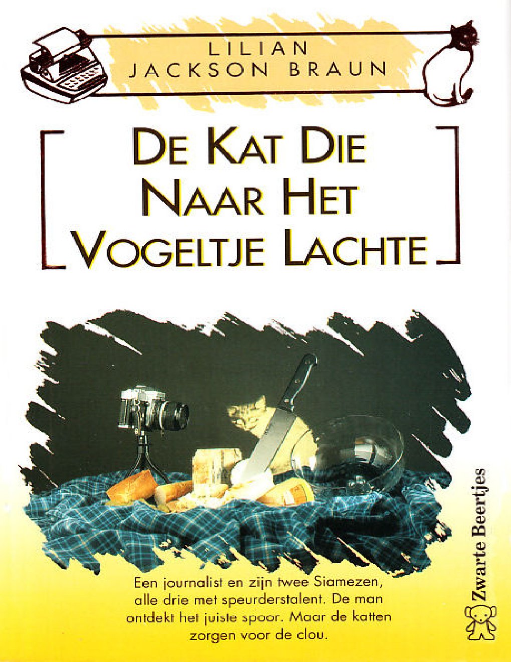 Cover of De kat die naar het vogeltje lachte (1935)