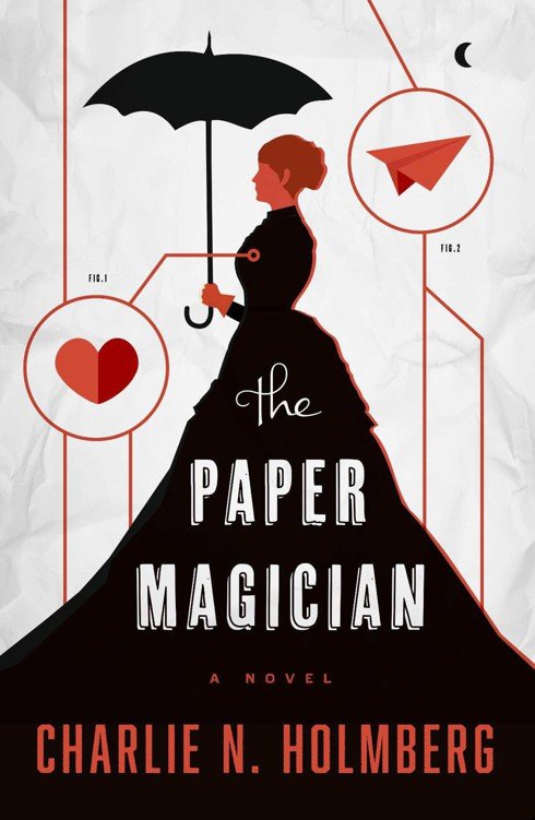 Cover of The Paper Magician (2014)