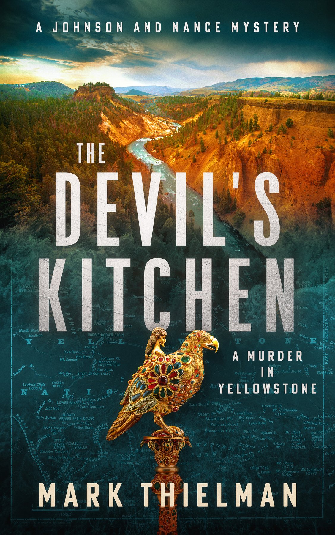 Cover of The Devil's Kitchen- A Murder in Yellowstone (1796)