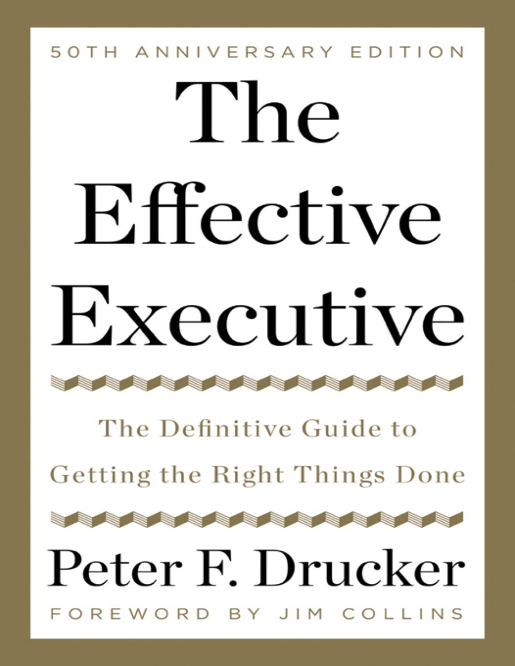 Cover of The Effective Executive (1900)