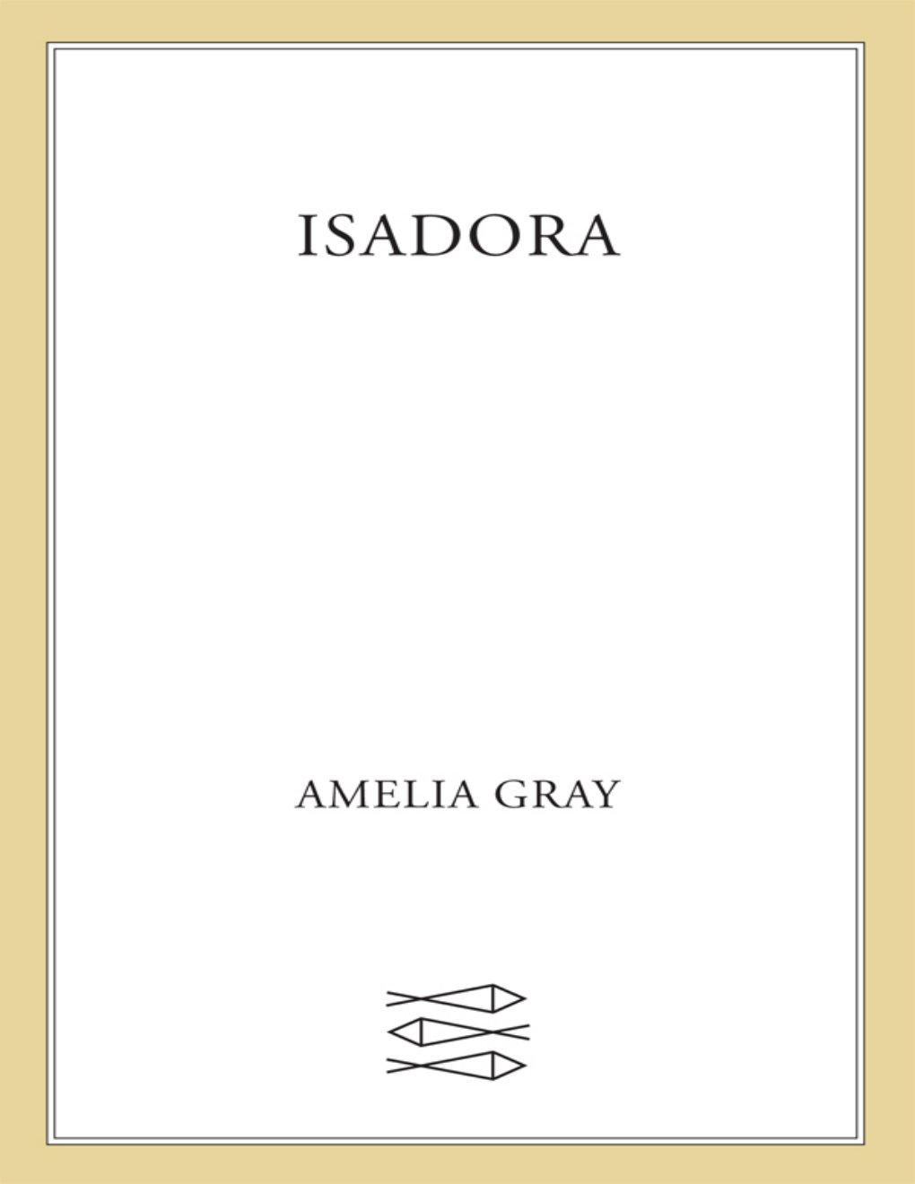 Cover of Isadora
