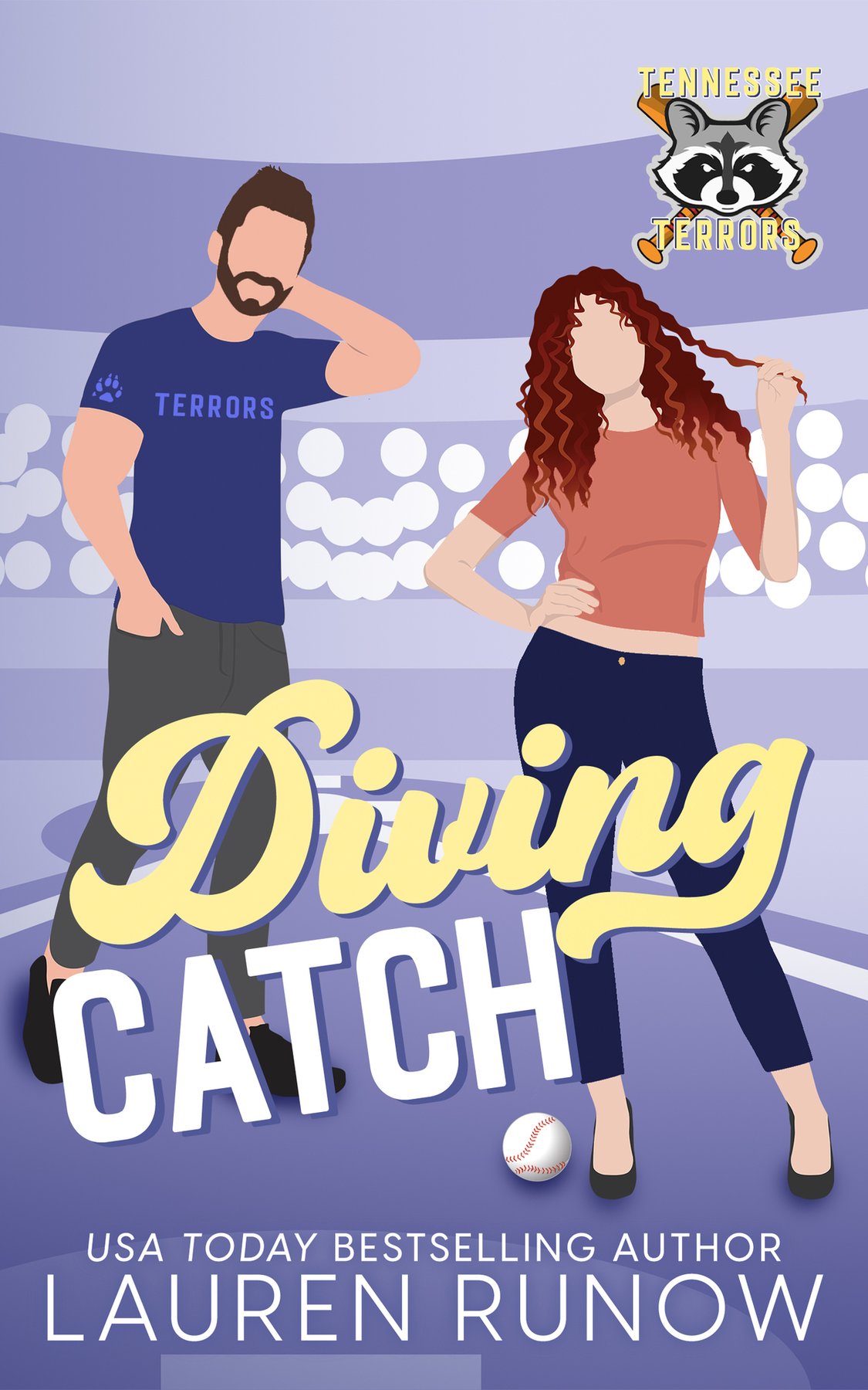Cover of Diving Catch: A Single Mom Baseball Romance