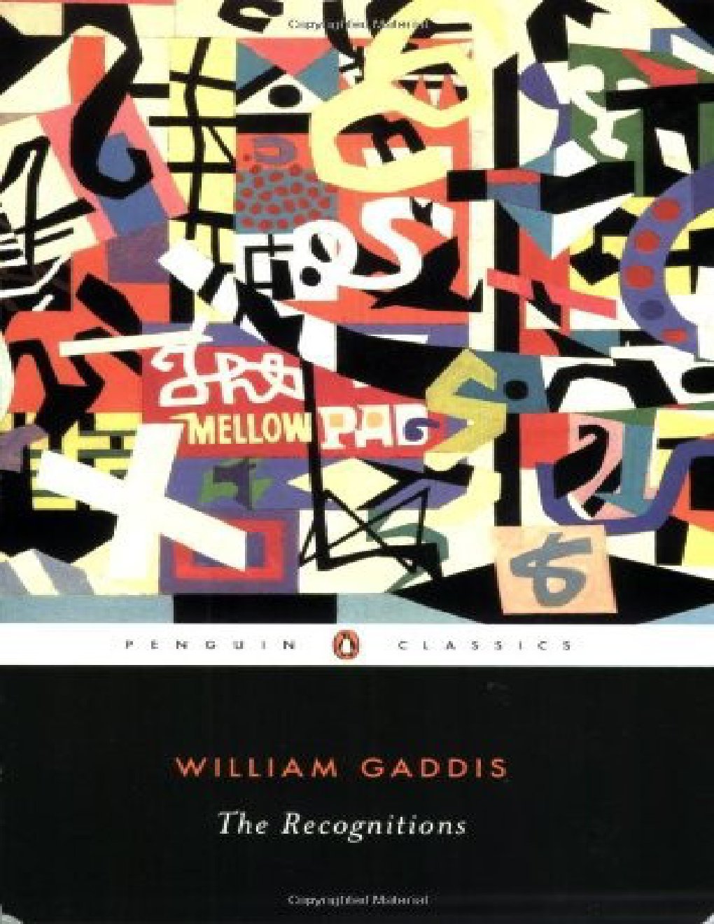 Cover of The Recognitions