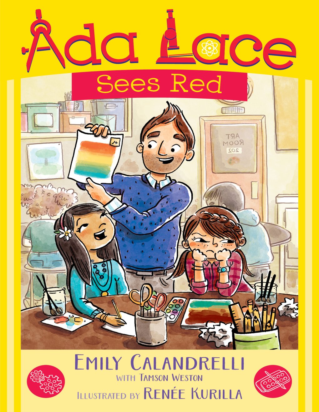 Cover of Ada Lace Sees Red