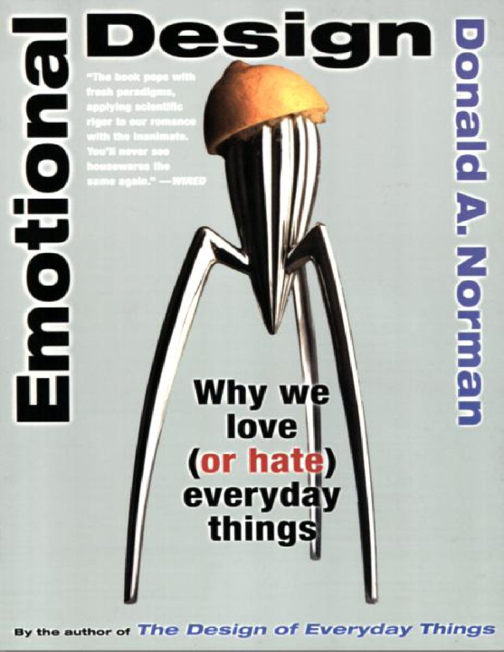 Cover of Emotional Design: Why We Love (or Hate) Everyday Things