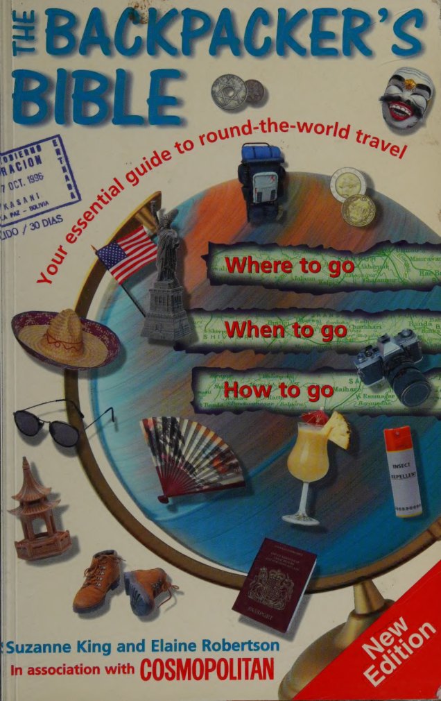 Cover of The backpacker's bible