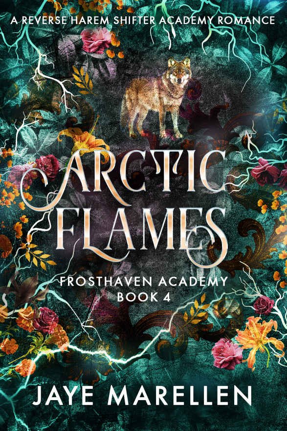 Cover of Arctic Flames: A Reverse Harem Shifter Academy Romance