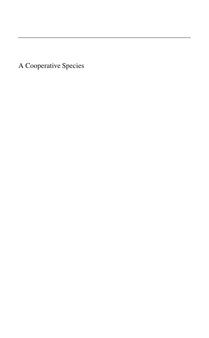 Cover of A Cooperative Species