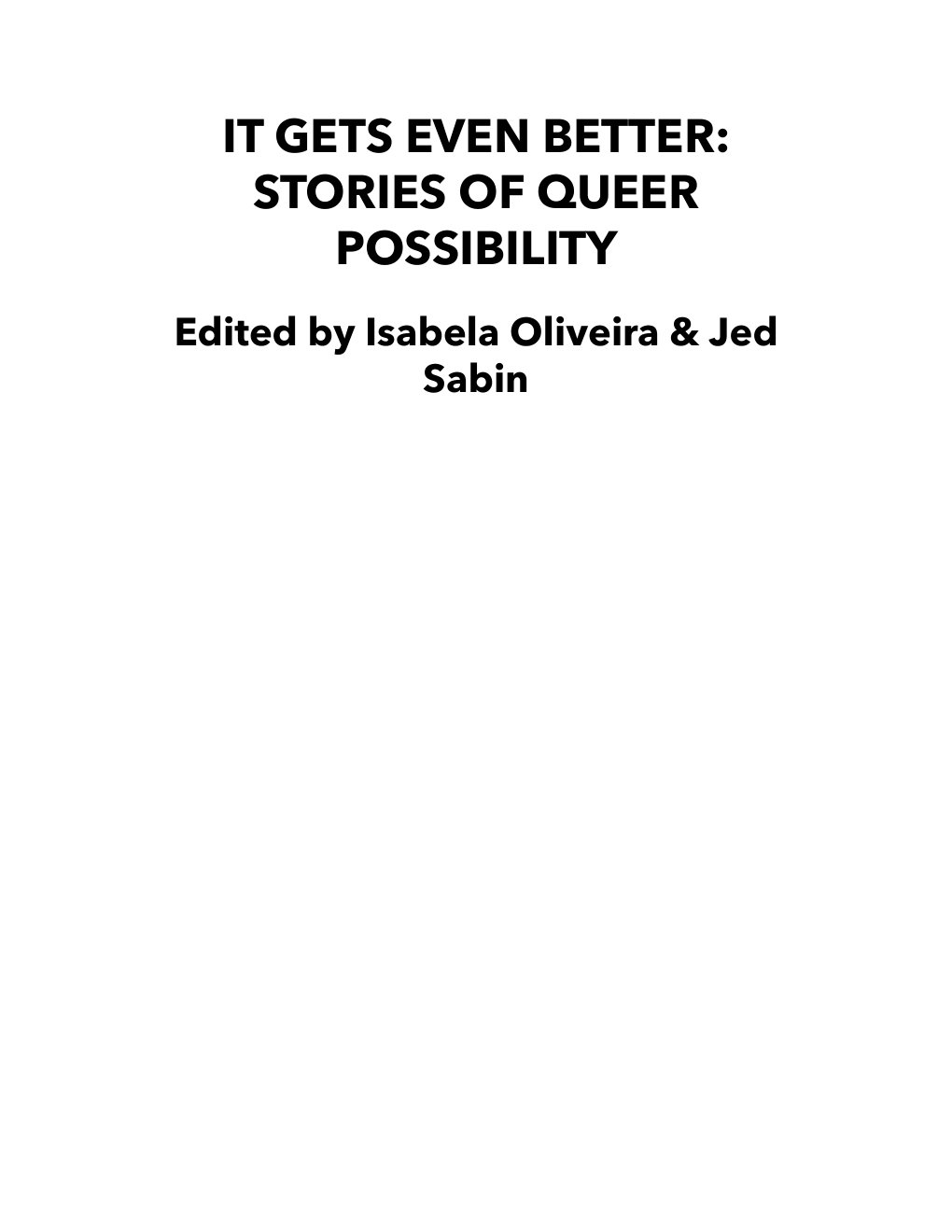 Cover of It Gets Even Better