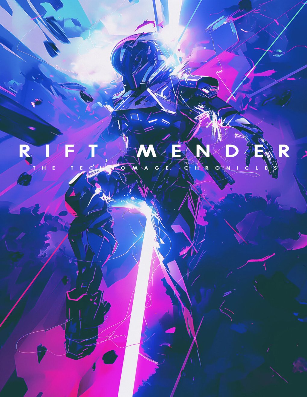 Cover of Rift Mender- The Technomage Chronicles