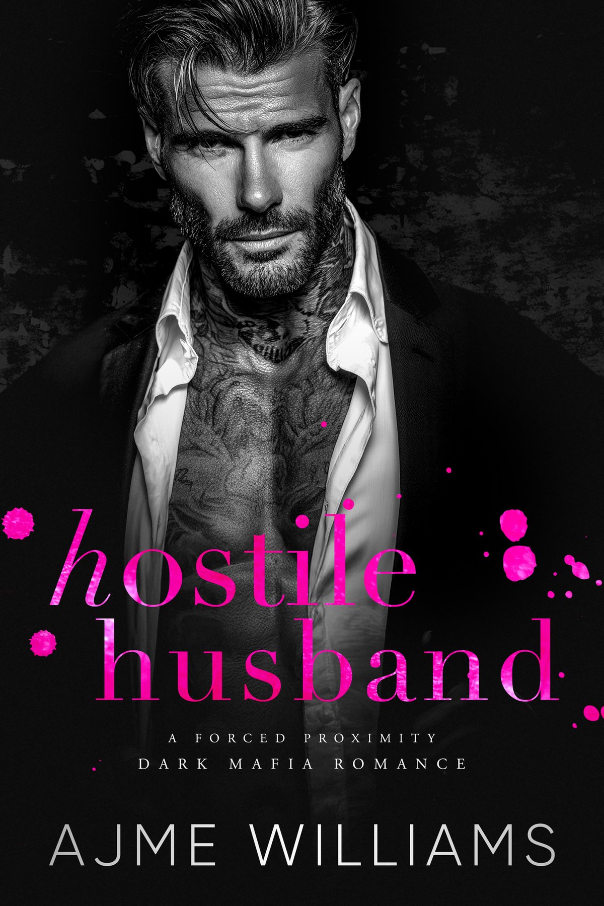 Cover of Hostile Husband: A Forced Proximity, Dark, Mafia Romance