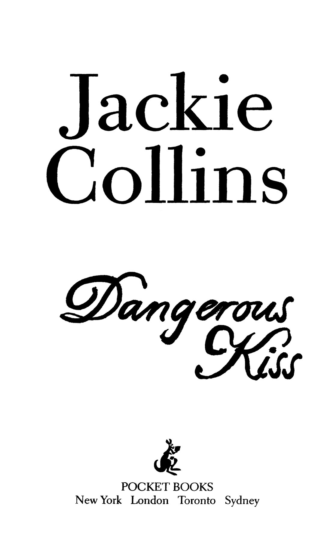 Cover of Dangerous Kiss