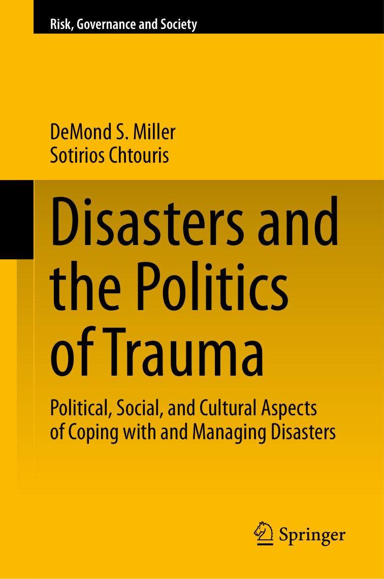 Cover of Disasters and the Politics