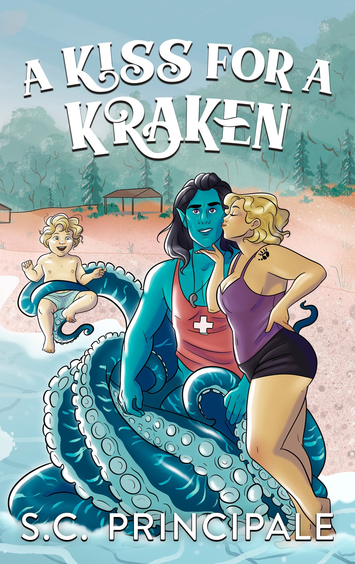 Cover of A Kiss for a Kraken: Harmony Glen