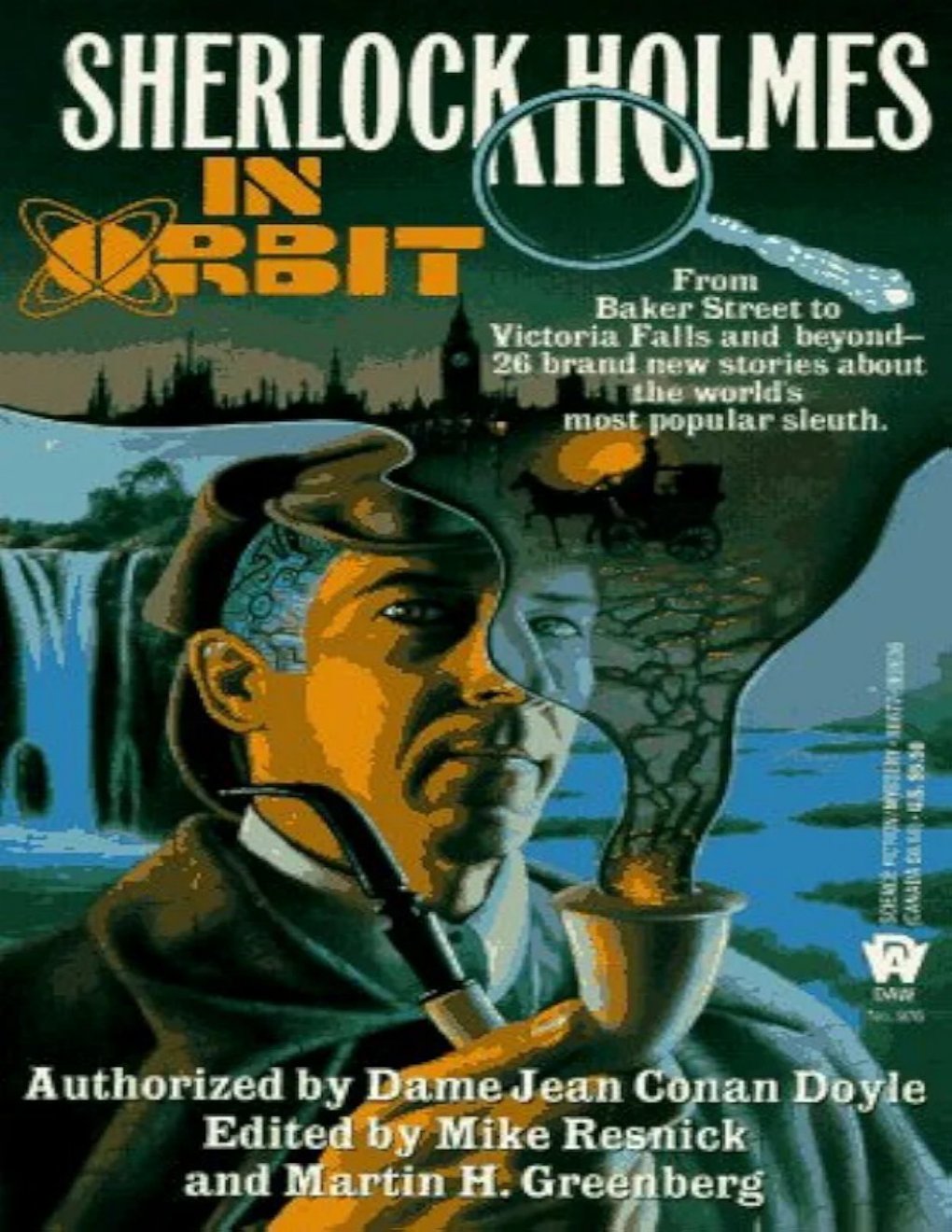 Cover of Sherlock Holmes in Orbit