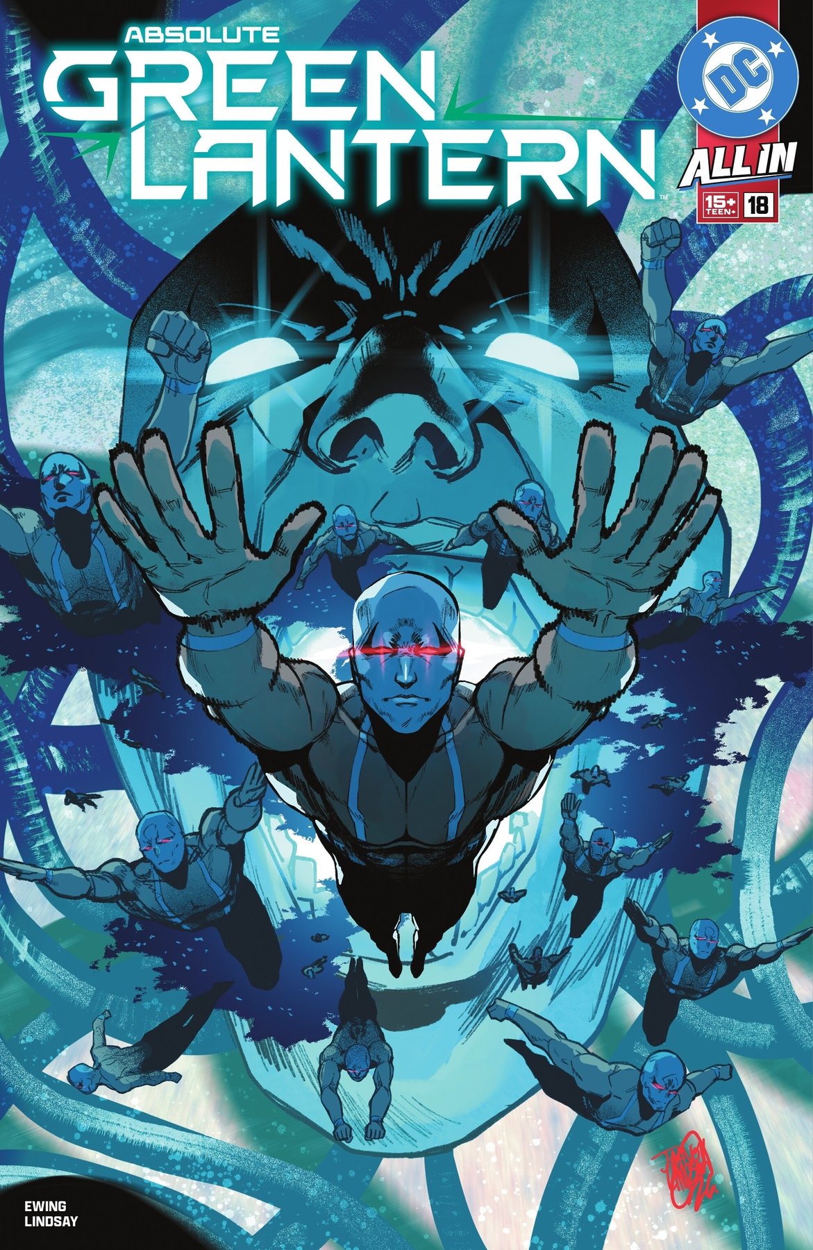Cover of Absolute Green Lantern 018 (2026)