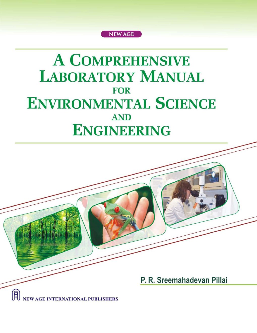 Cover of A Comprehensive Laboratory Manual for Environmental Science and Engineering