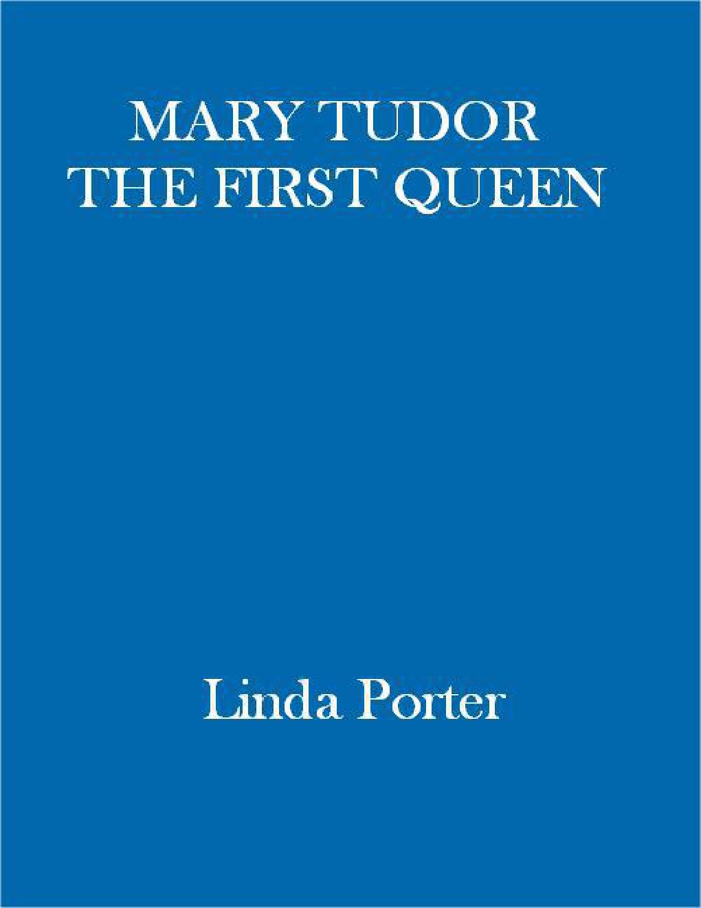 Cover of Mary Tudor