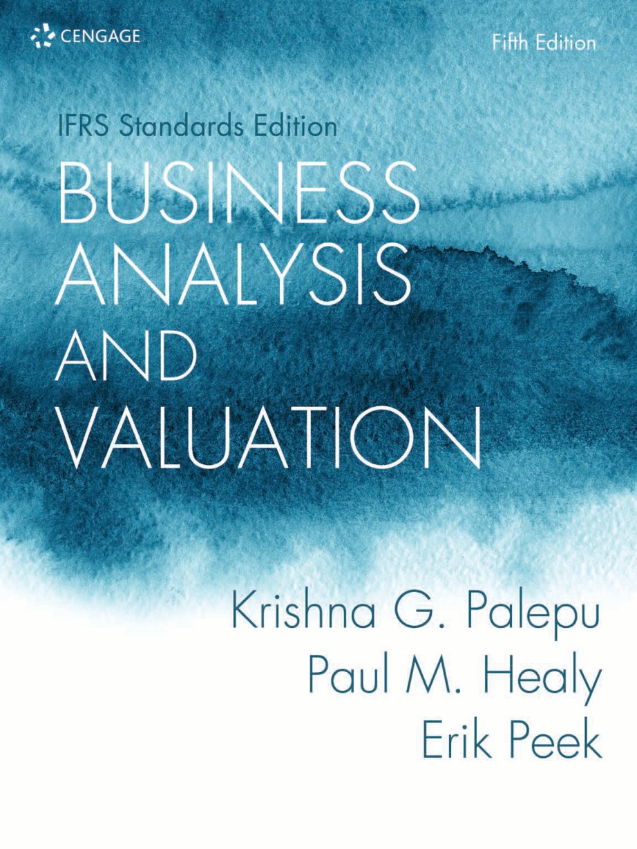 Cover of Business Analysis and Valuation