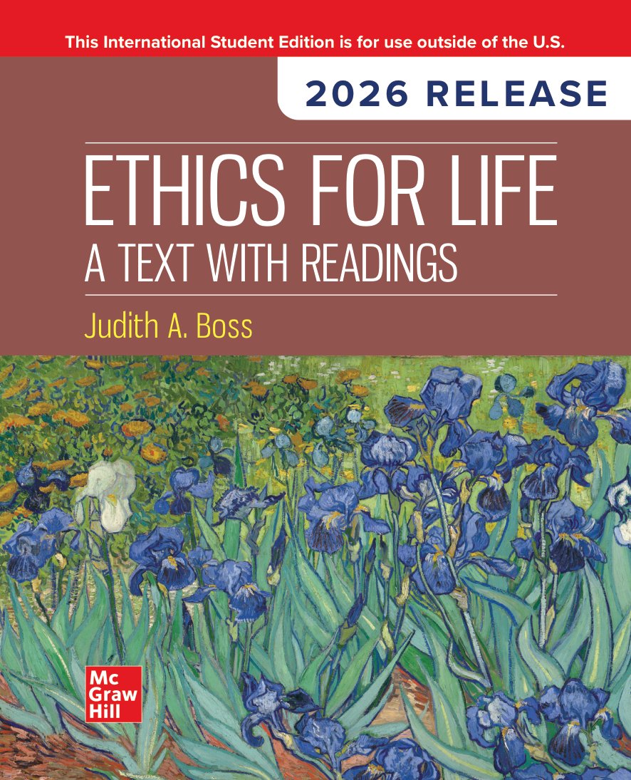 Cover of ETHICS FOR LIFE: A TEXT WITH READINGS, 2026 RELEASE