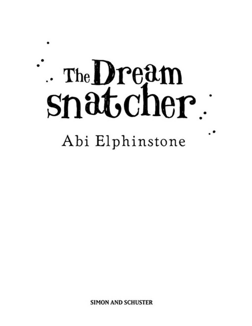 Cover of The Dreamsnatcher