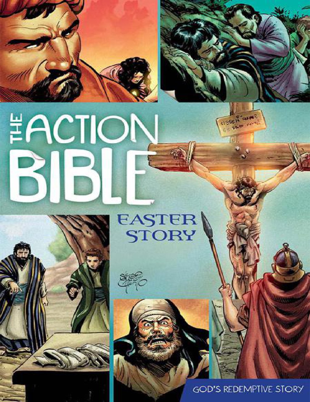 Cover of The Action Bible Easter Story