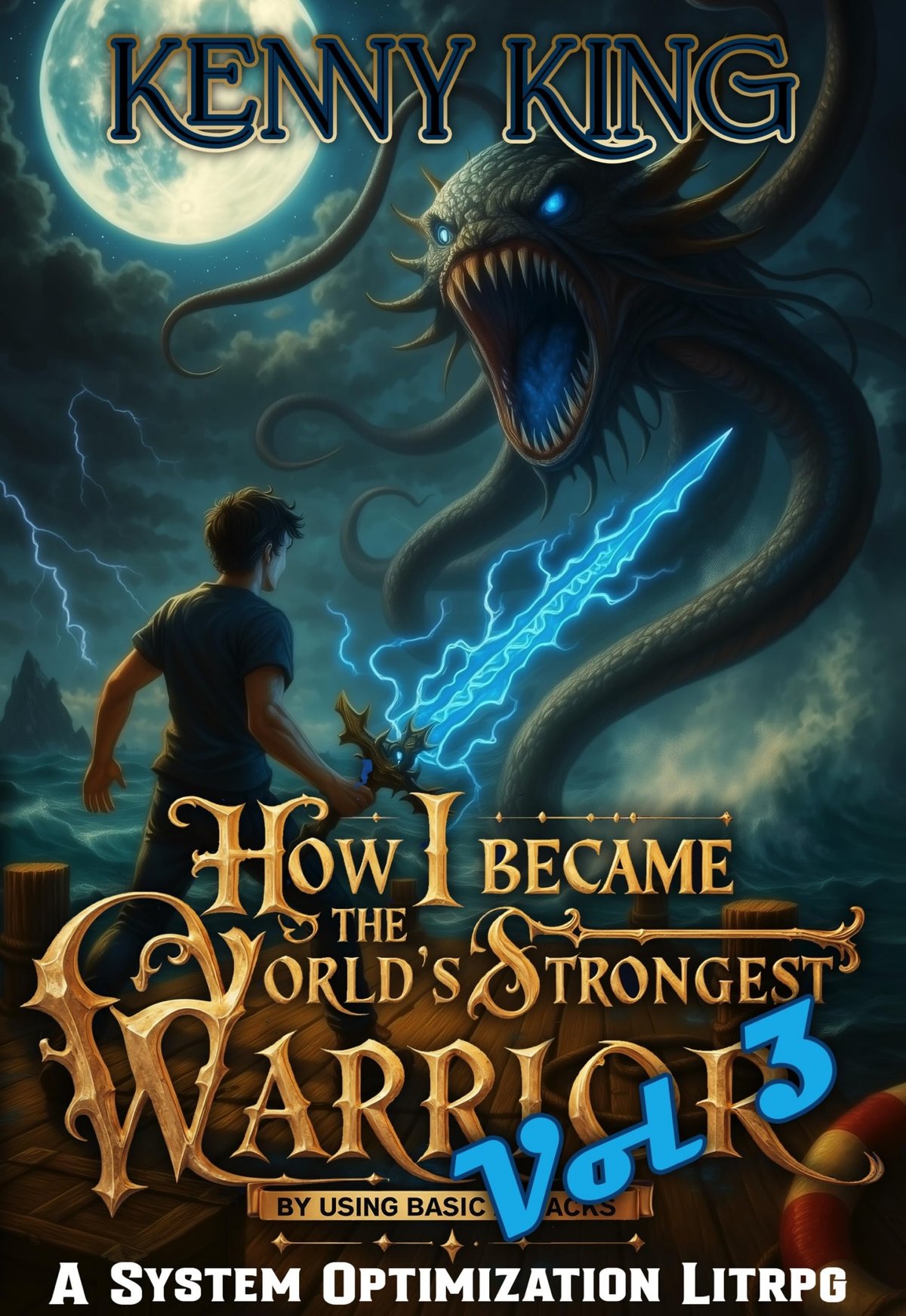 Cover of How I Became The World's Strongest Warrior By Using Basic Attacks Volume 3- A System Optimization LitRPG (2025)