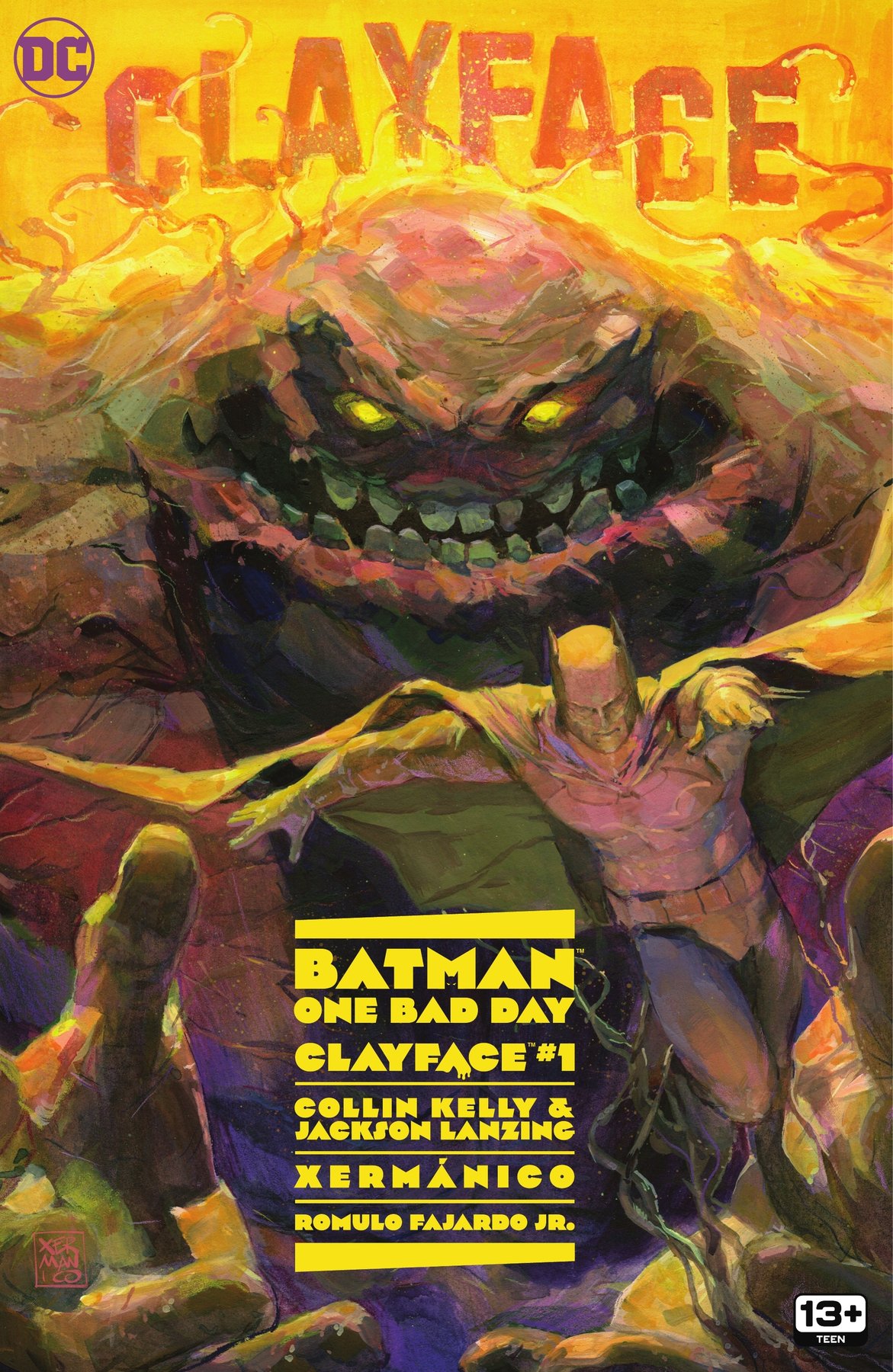 Cover of One Bad Day - Clayface 01 (2023)
