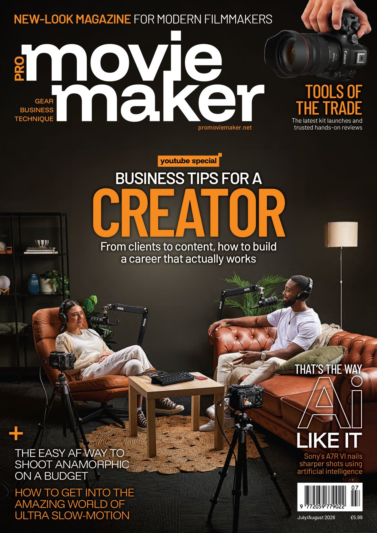 Cover of Pro Movie Maker Julyaugust 2026