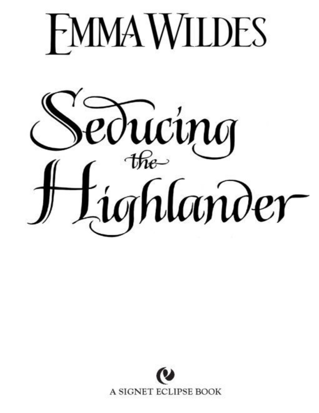 Cover of Seducing the Highlander