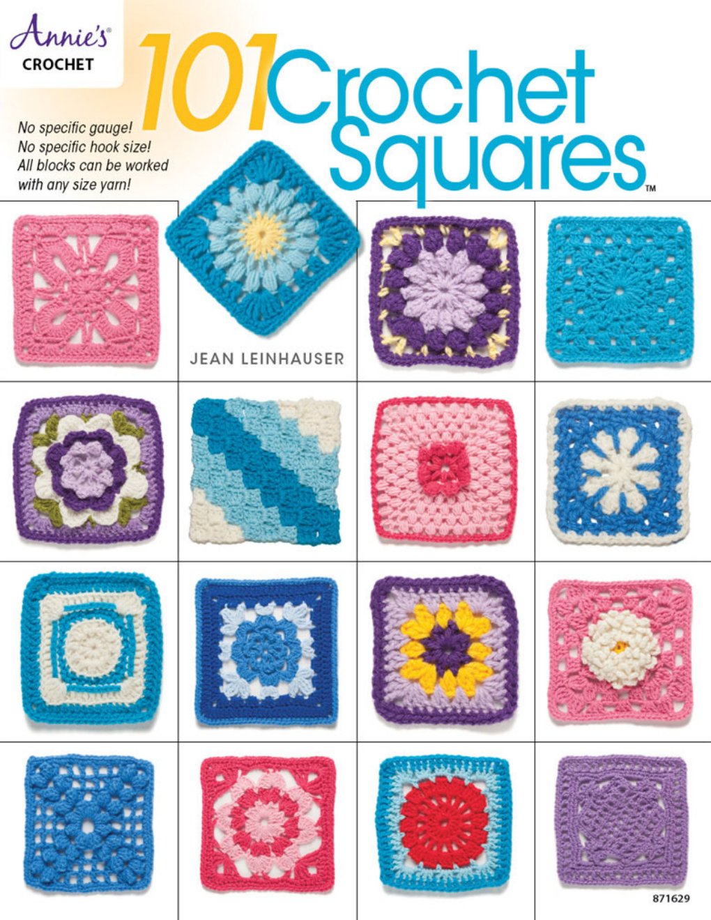 Cover of 101 Crochet Squares