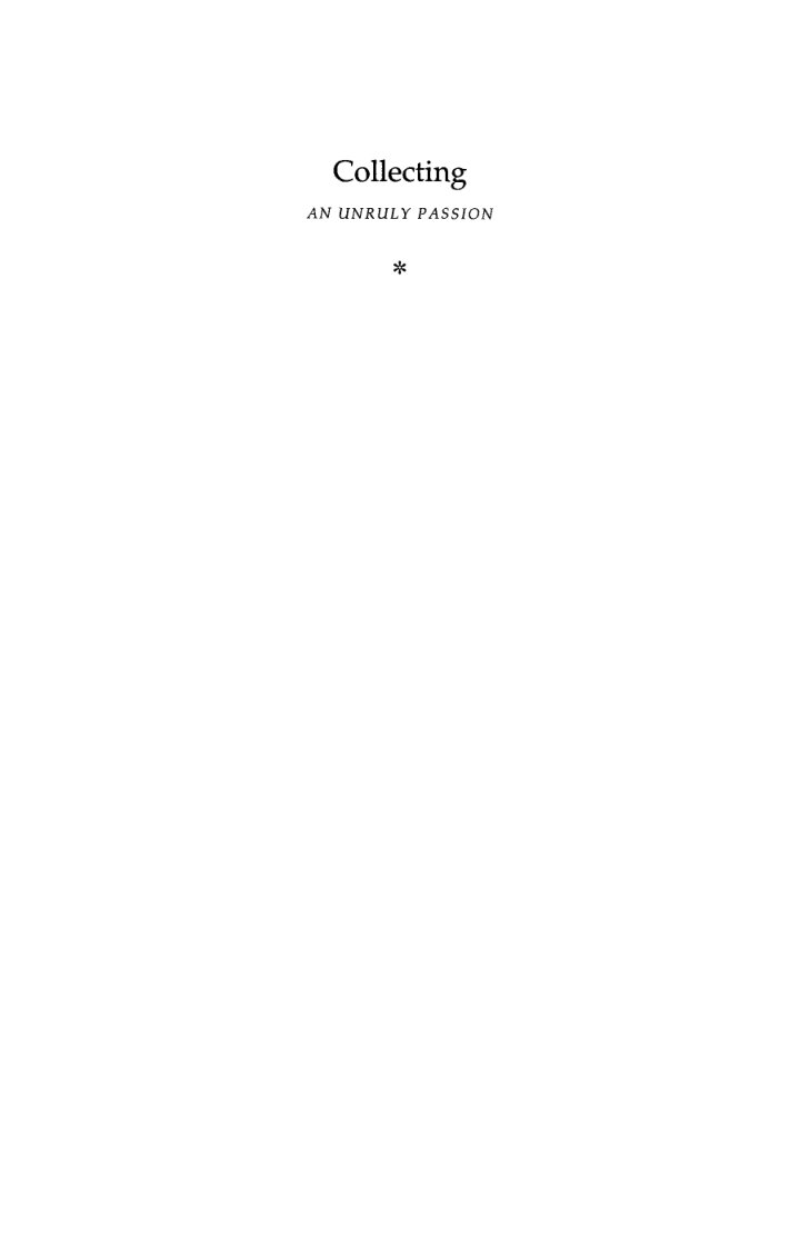 Cover of Collecting