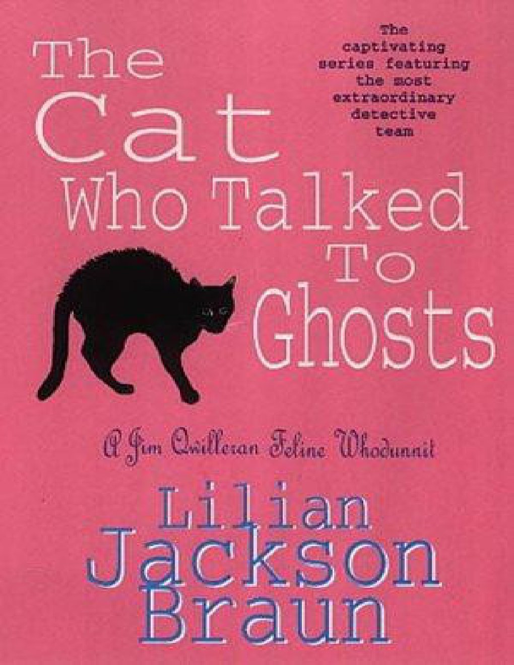 Cover of The Cat Who Talked to Ghosts (1869)
