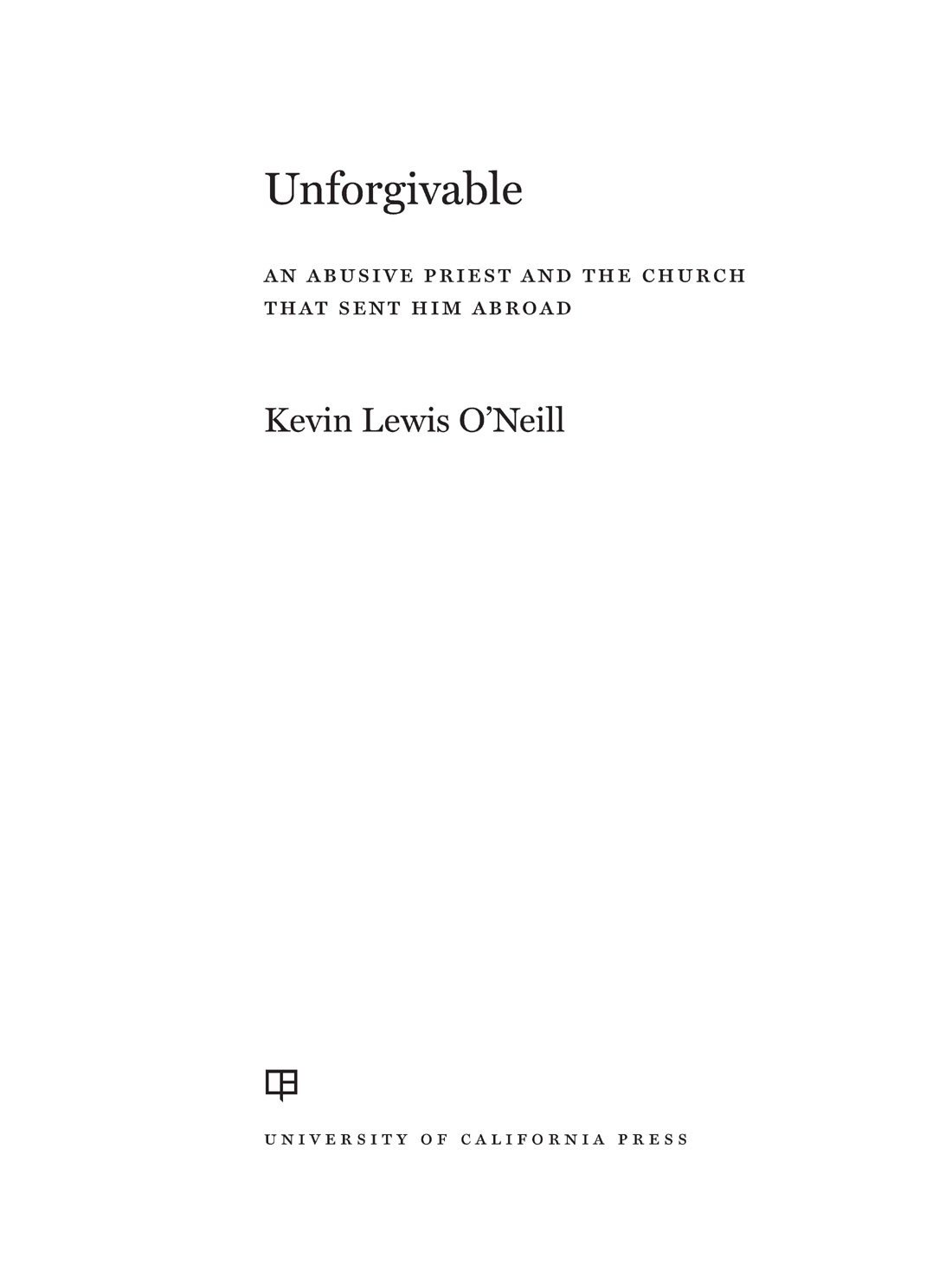 Cover of Unforgivable (1870)
