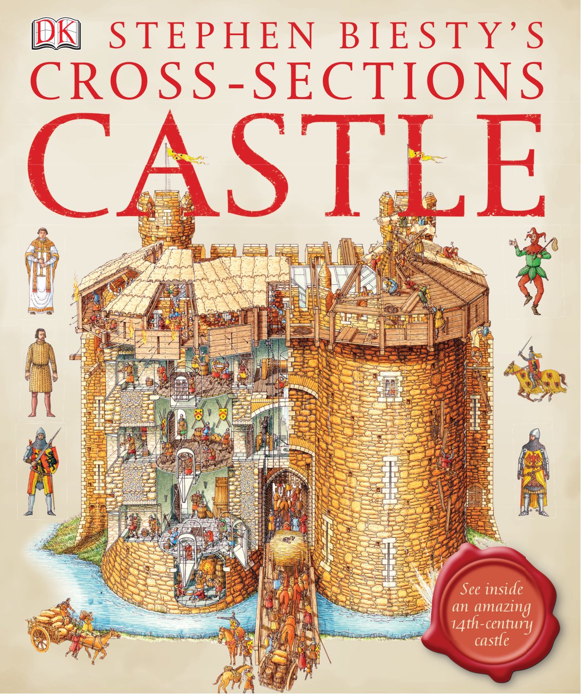 Cover of Stephen Biesty's Cross-Sections Castle