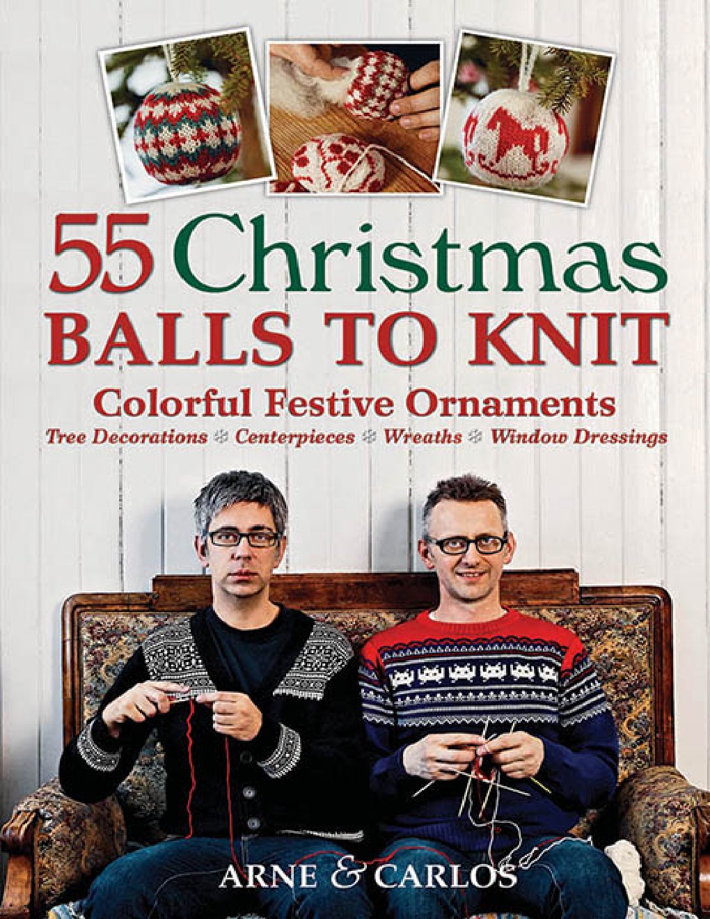 Cover of 55 Christmas Balls to Knit