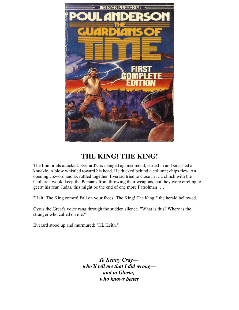 Cover of THE KING! THE KING!