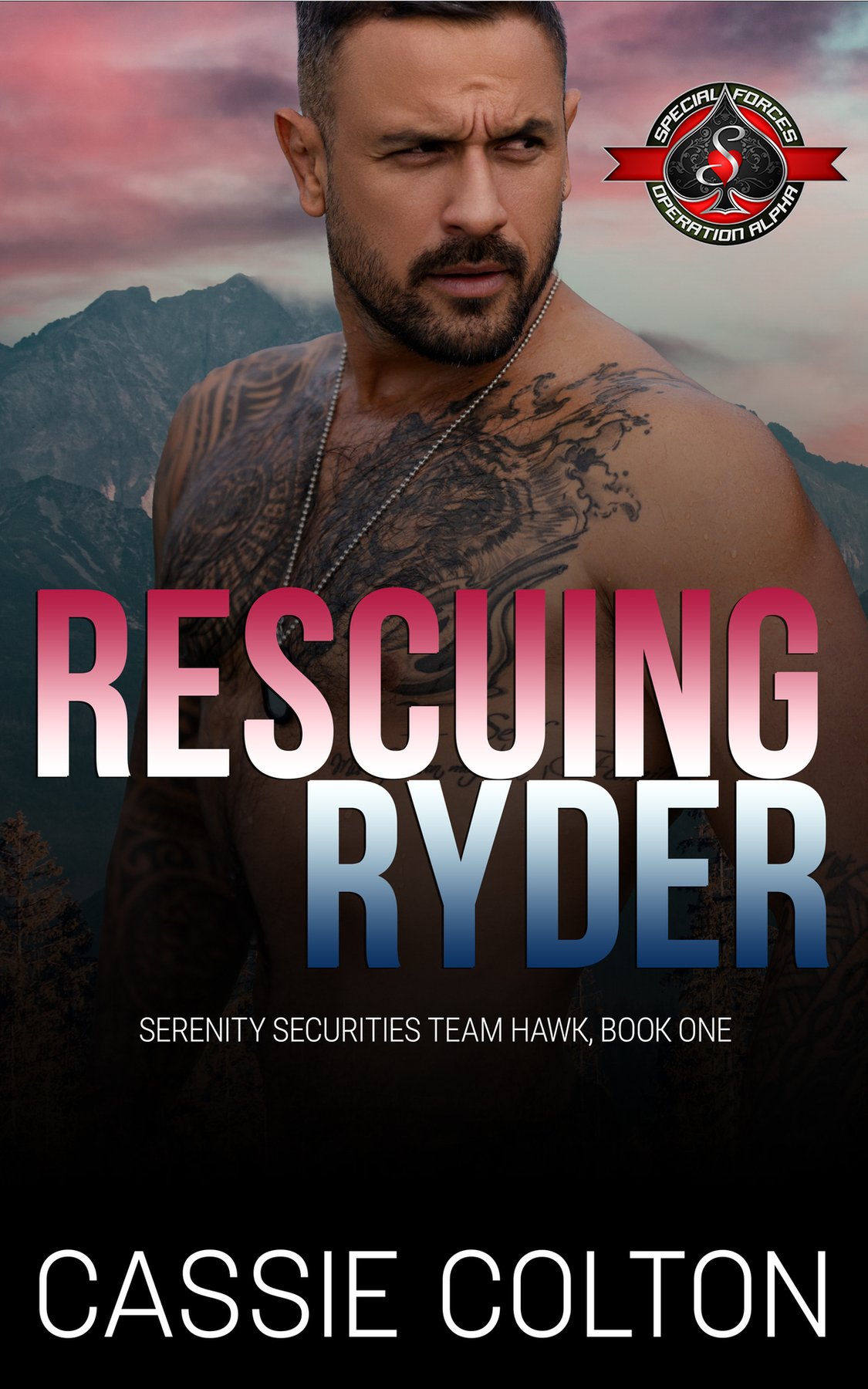 Cover of Rescuing Ryder (Special Forces: Operation Alpha) (Serenity Securities, Team Hawk Book 1)