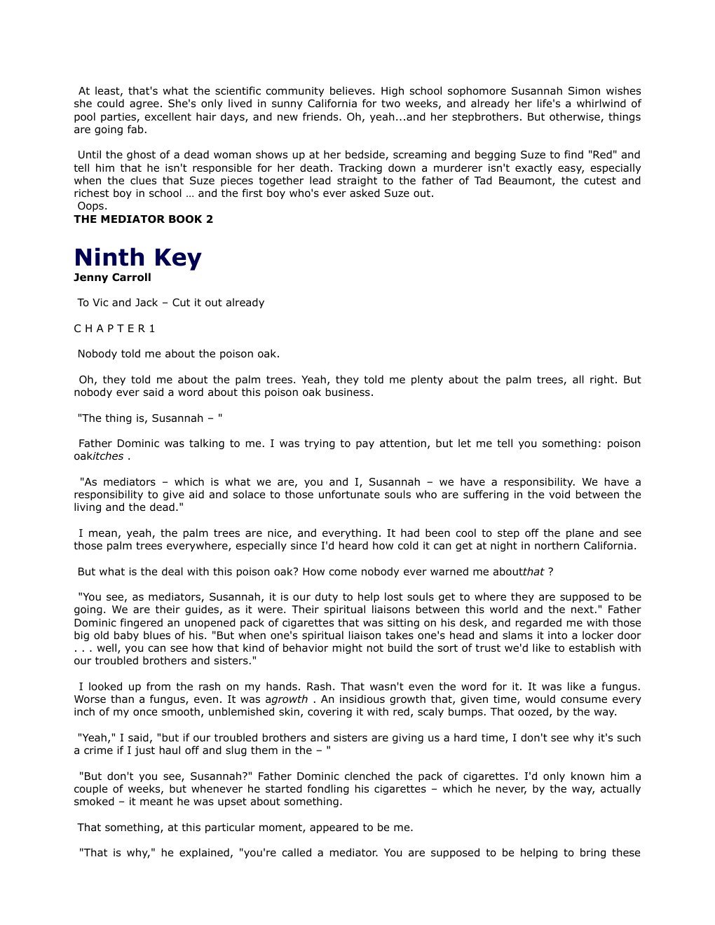 Cover of Ninth Key