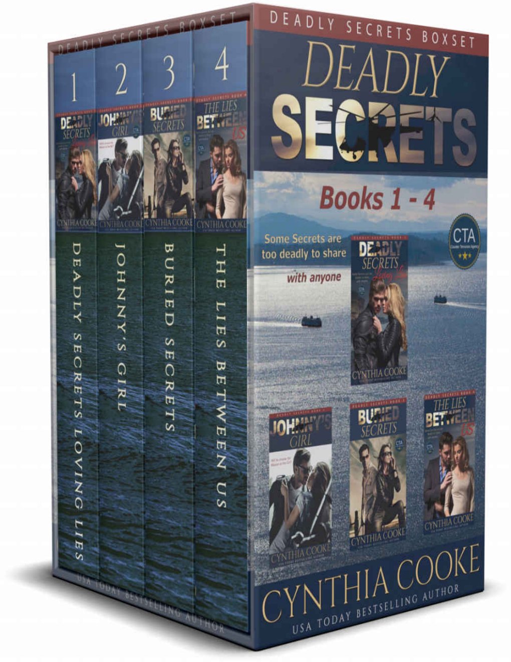 Cover of Deadly Secrets Boxset: Books 1 - 4