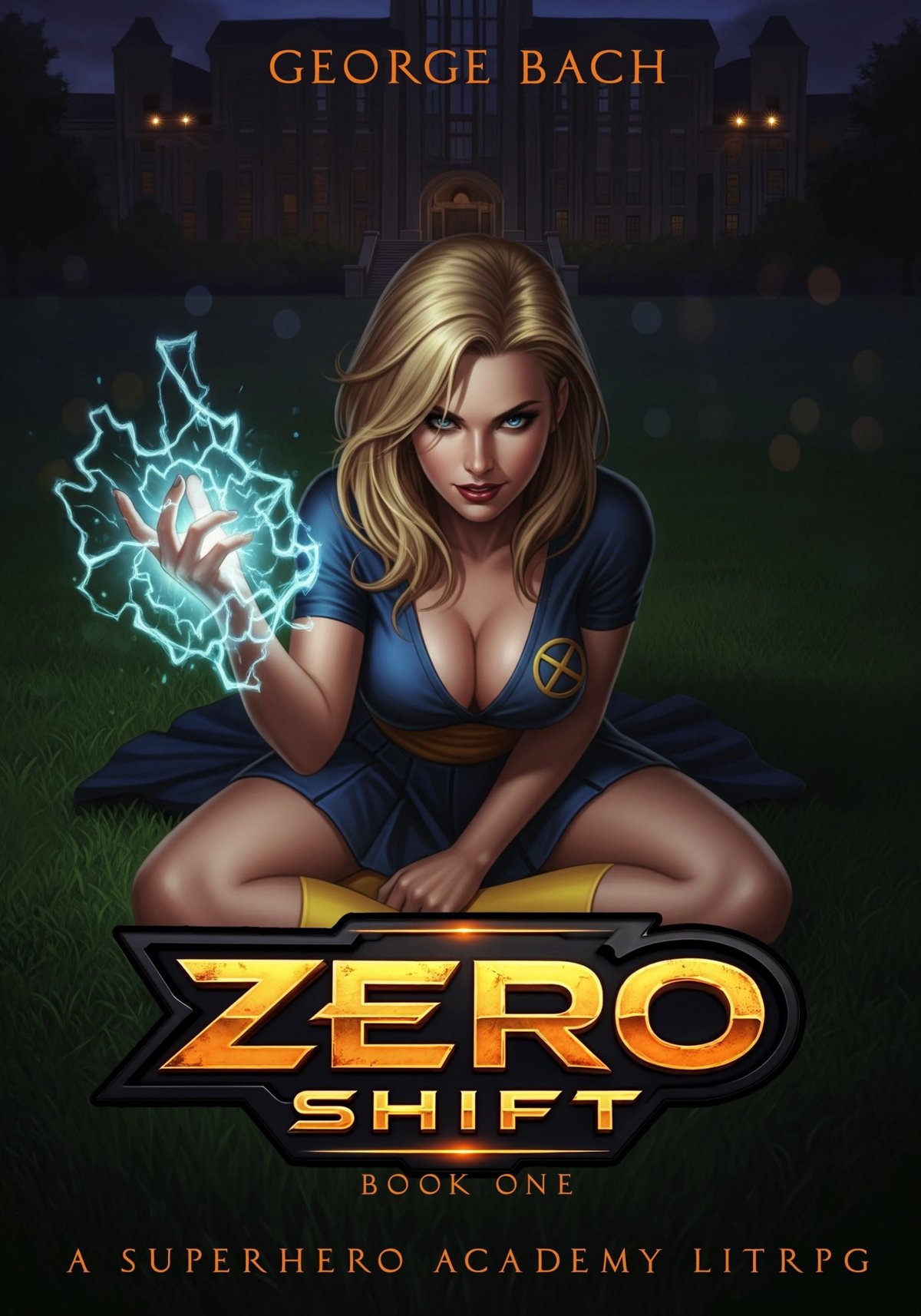 Cover of Zero Shift: Book 1: A Superhero Academy LitRPG