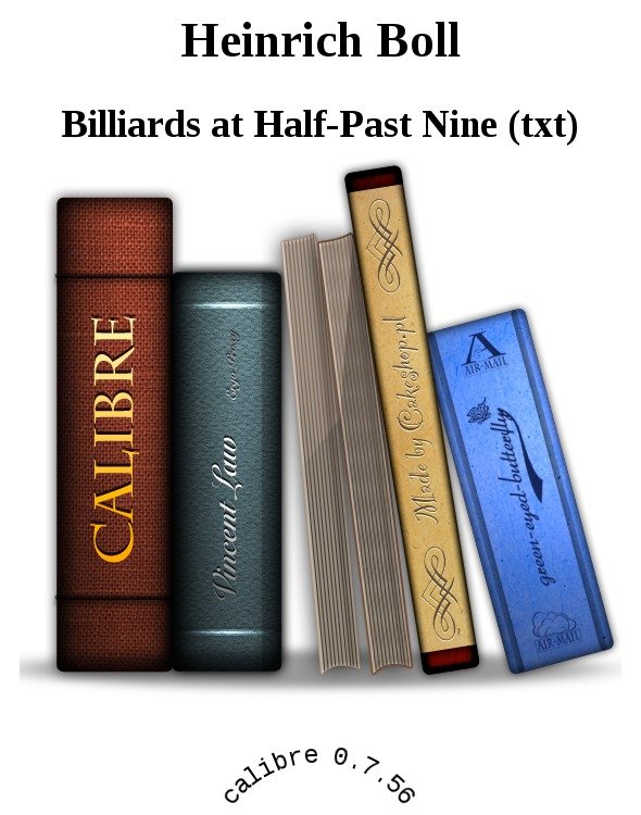 Cover of Heinrich Boll